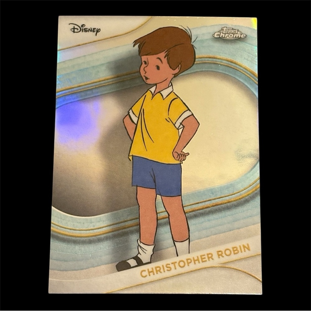 [4/$25] 2025 TOPPS CHROME DISNEY CHRISTOPHER ROBIN WINNIE-THE-POOH REFRACTOR 147